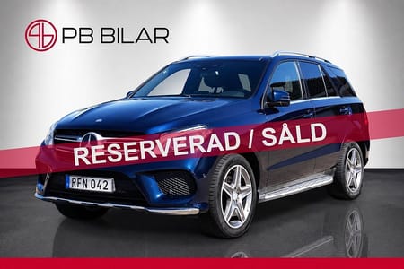 Mercedes-Benz GLE 350 d 4MATIC 4M 9G AMG Line Pano Drag Läder Navi 360°