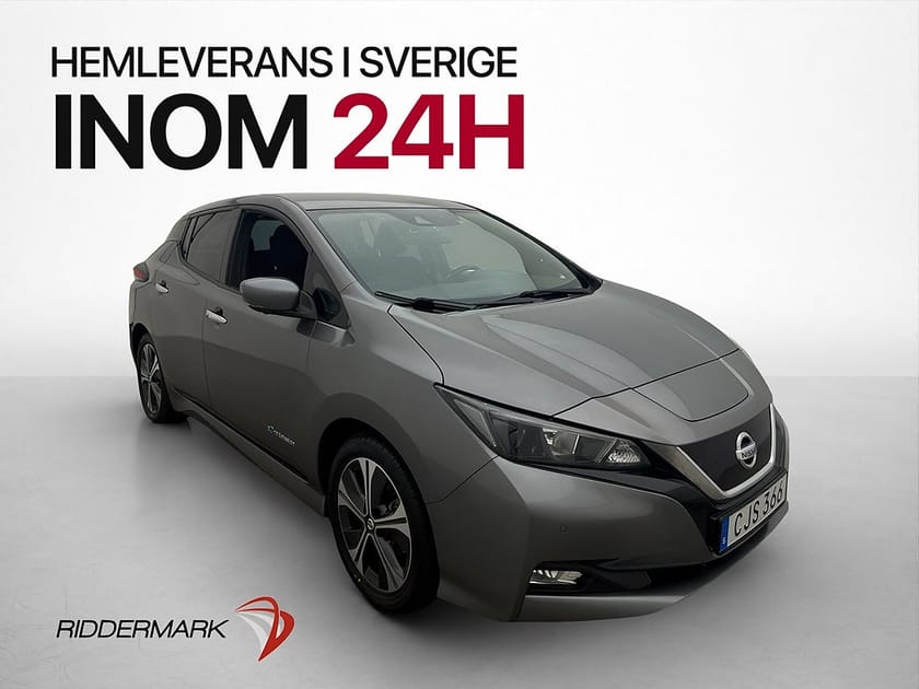 Bild 1 av Nissan Leaf 150hk N-Connecta 360° Värmare Rattvärme Navi