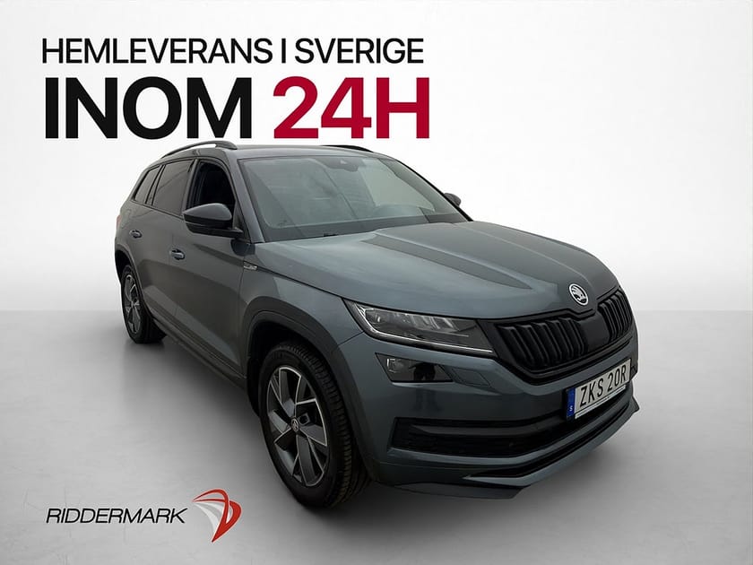Bild 1 av Škoda Kodiaq 7-Seater Skoda 2.0 TDI 4X4 Sportline 7 Sits Värmare Cockpit