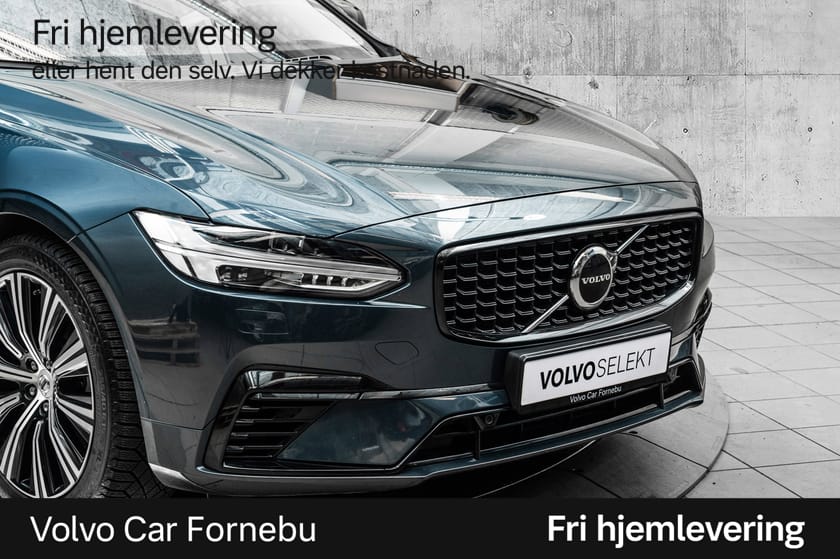 Bilde 1 av Volvo V90 T6 AWD Plug In Hybrid Plus Dark 350Hk. Hengerfeste!