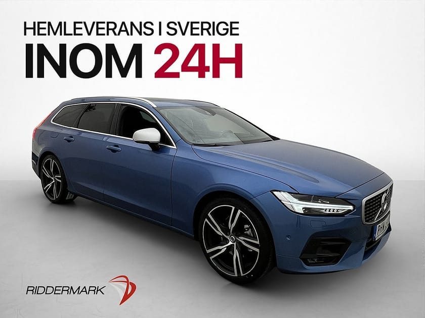 Bild 3 av Volvo V90 T5 254hk R-Design Panorama Värmare Navi VOC