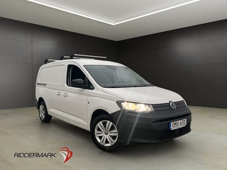 Volkswagen Caddy Cargo Maxi Värm Drag Kamera CARPLAY Moms