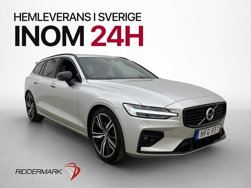 Bild 3 av Volvo V60 T5 R-Design Pano H/K Skinn HUD 360° BLIS CarPlay