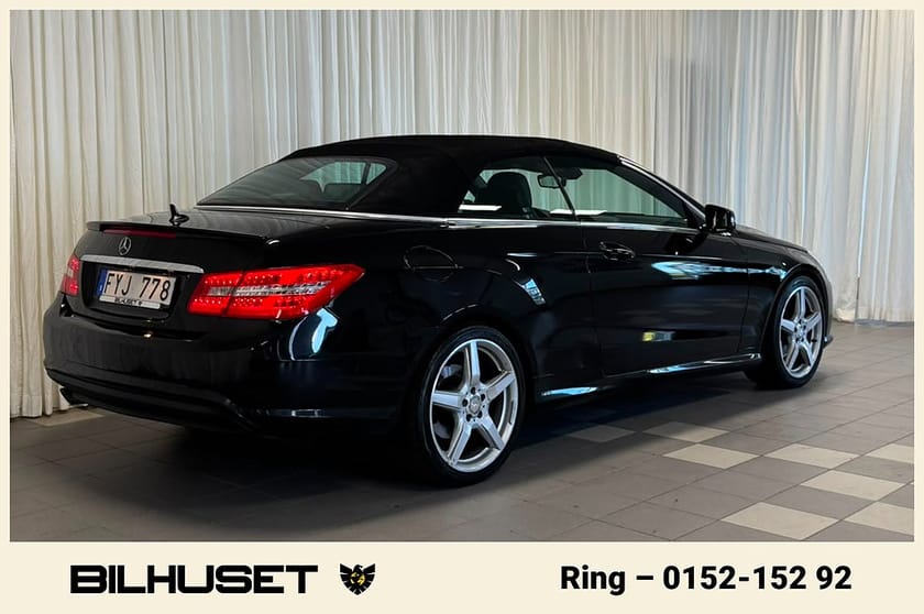 Bild 3 av Mercedes-Benz E 200 Cabriolet CGI BE AUT AMG SPORT LÄDER