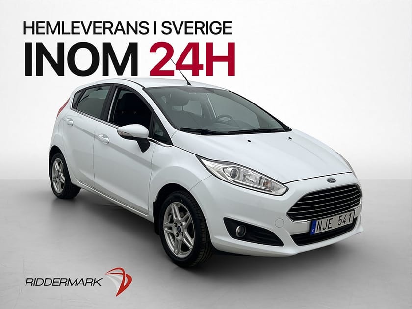 Bild 1 av Ford Fiesta 1.0 80hk Titanium AC/Luftkon 0.46l/mil Låg-skatt