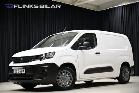 Peugeot Partner Utökad Last 131HK L2 Inredning|Drag|Värmare|Backkamera|EnÄgare|Moms