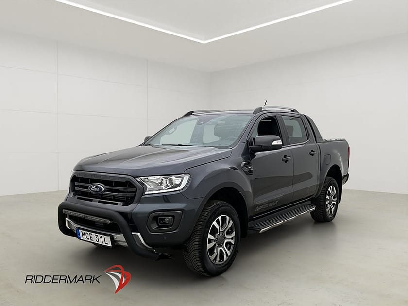 Bild 1 av Ford Ranger Dubbelhytt Wildtrak 213hk 4x4 Ny-Kamrem Värm Drag Diff Moms