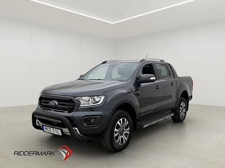 Ford Ranger Dubbelhytt Wildtrak 213hk 4x4 Ny-Kamrem Värm Drag Diff Moms