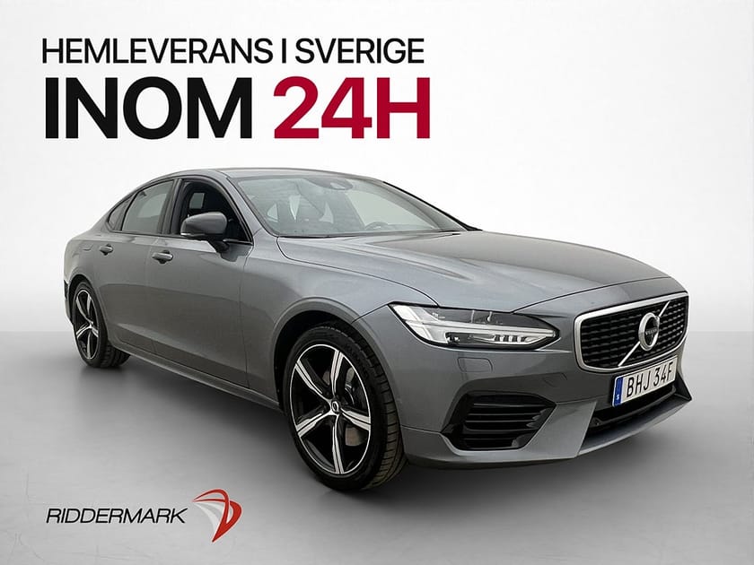 Bild 1 av Volvo S90 T8 TwEn AWD R-Design Värm 360° HuD Drag Skinn Navi