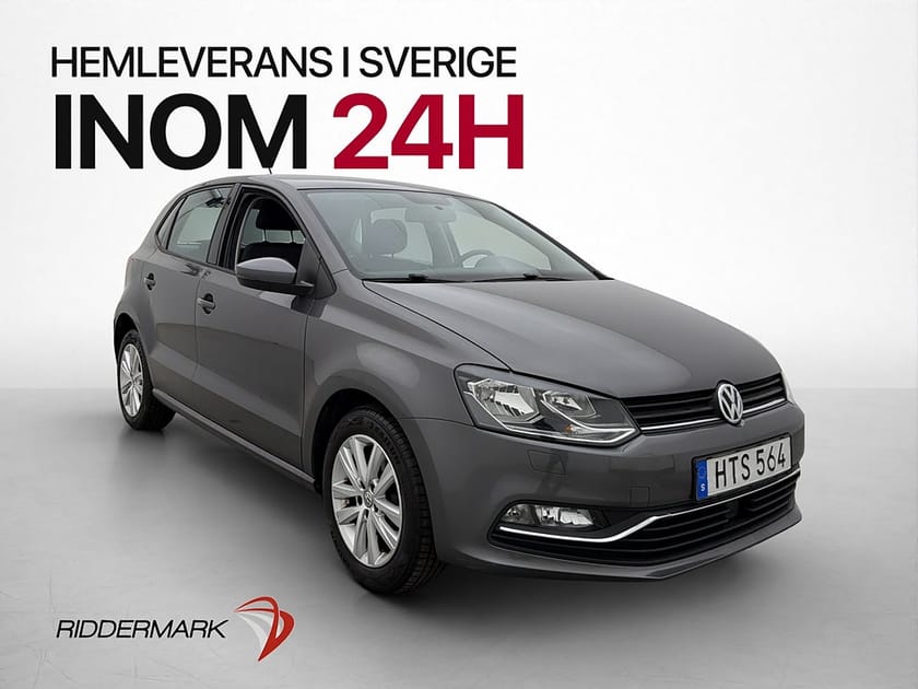 Bild 1 av Volkswagen Polo 1.2 TSI 90hk Base Bluetooth  AC Sätesvärme