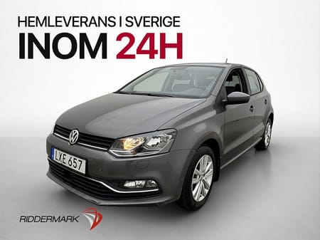 Volkswagen Polo 1.2 TSI 90hk 2-Brukare Bluetooth 0.47 l/mil