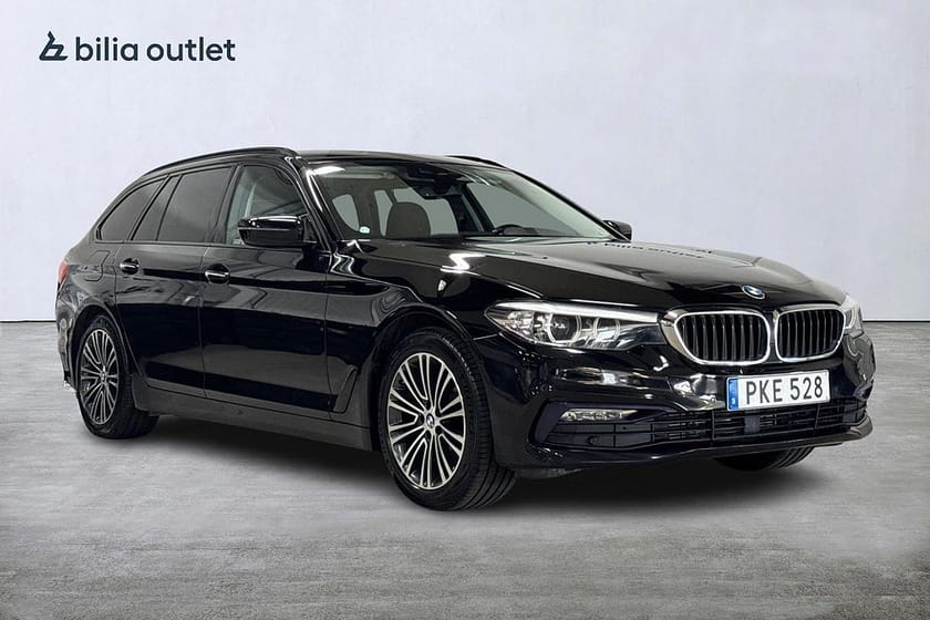 Bild 4 av BMW 520d Touring Steptronic Sport line 190hk Navi Drag B-kamera