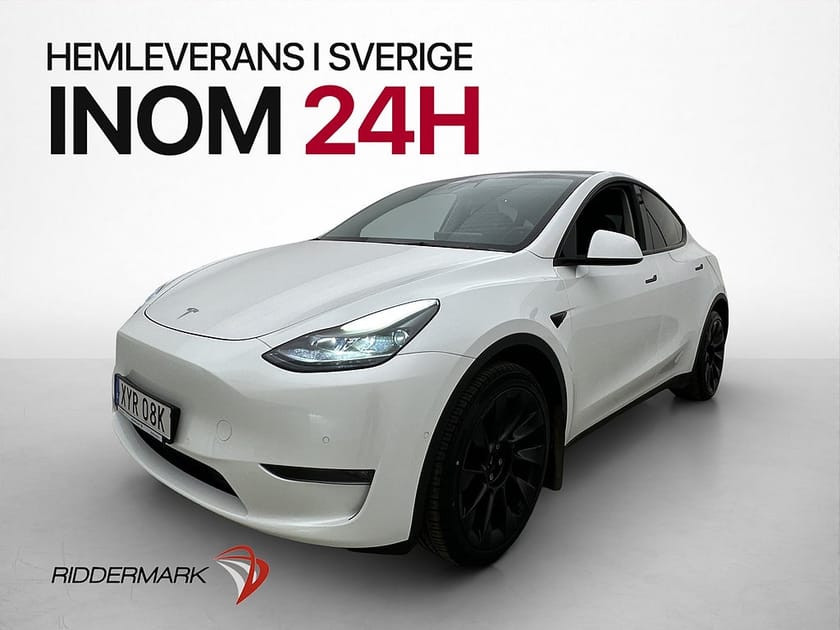 Bild 1 av Tesla Model Y Long Range AWD Autopilot Svensksåld