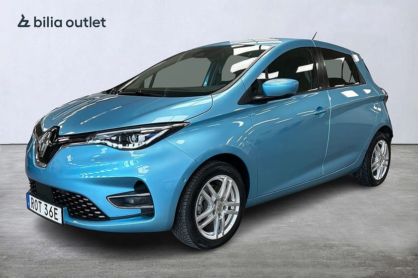 Bild 1 av Renault ZOE R135 52 kWh Fri Köpt Batteri Nyservad B-kamera Navi