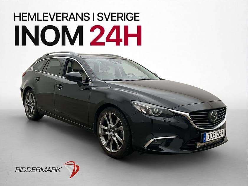 Bild 1 av Mazda 6 Wagon SKYACTIV-G 192hk Optimum BOSE HUD Kamera Skinn