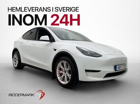 Tesla Model Y Long Range AWD Drag Pano Autopilot P-Sensorer