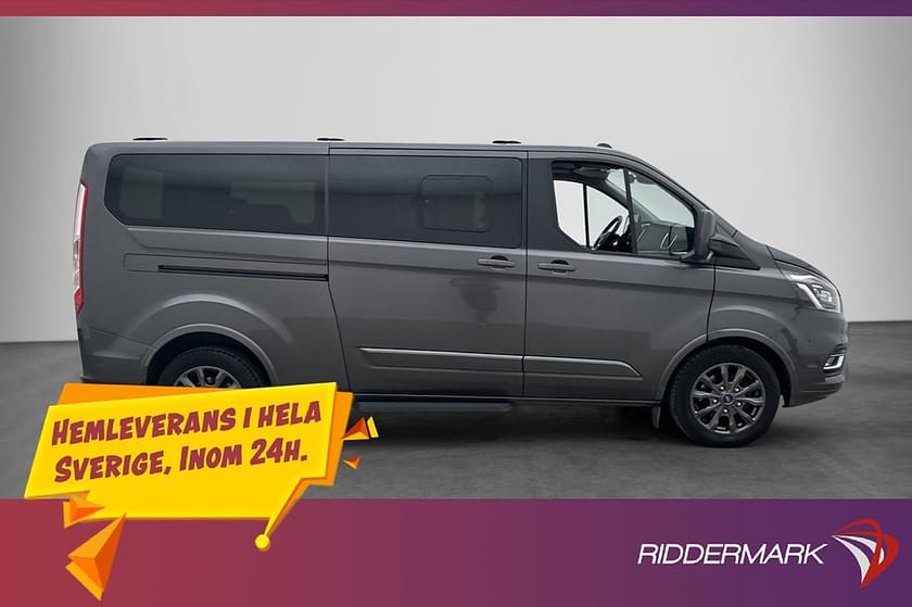 Bild 2 av Ford Tourneo Custom 320 Titanium 185hk Värm CARPLAY 9-Sits MOMS