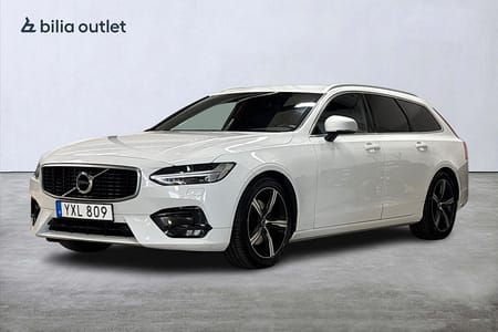Volvo V90 D3 AWD aut R-Design 150hk Navi Drag P-värm KamremBytt