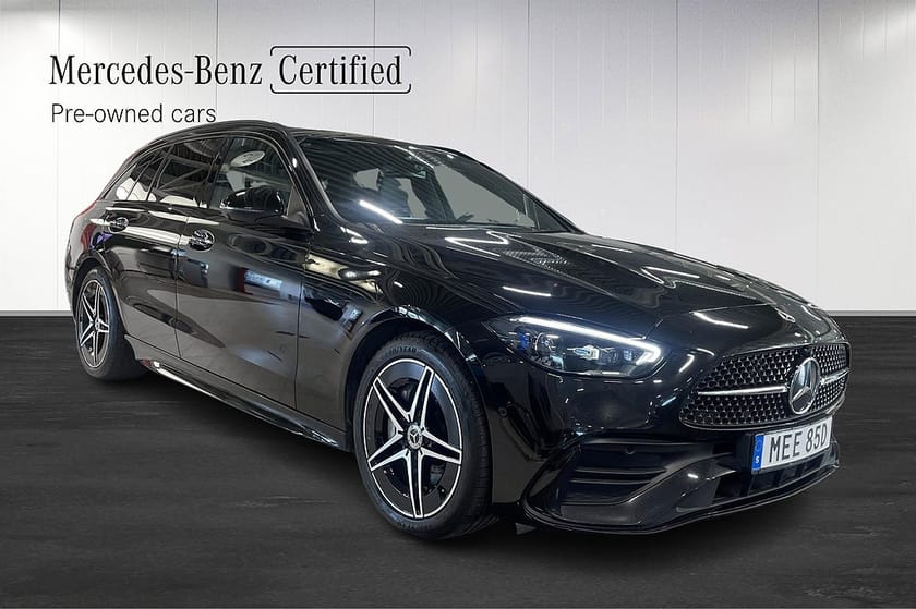 Bild 2 av Mercedes-Benz C 300 T de 4MATIC AMG Line Premium  Moms Drag Burmester