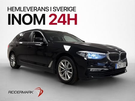 BMW 520d xDrive Touring 190hk Kamera Rattvärme Sensorer Navi