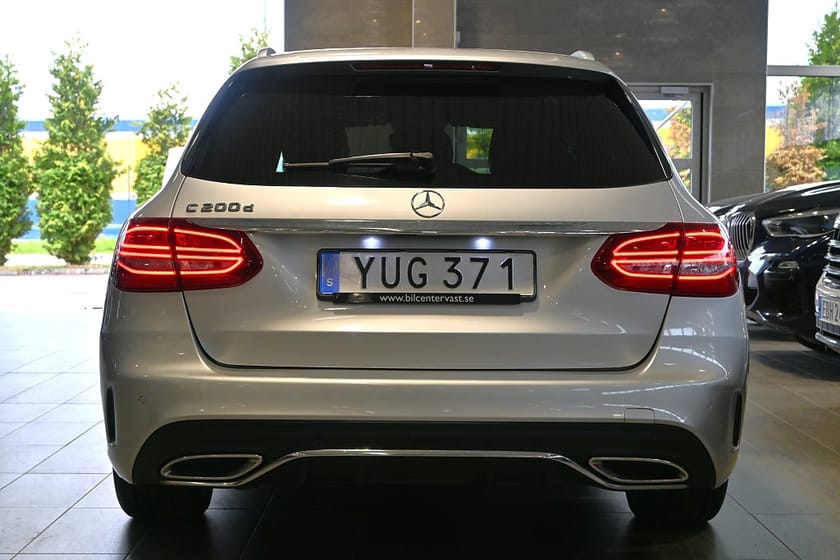 Bild 4 av Mercedes-Benz C 200 T d 9G-Tronic AMG Line Drag Kamera