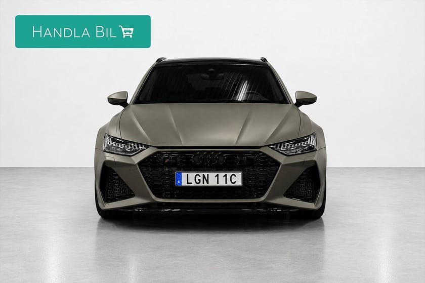 Bild 3 av Audi RS 6 Avant Performance 4.0 V8 Quattro Drag Skinn AdaptivF P-värm B-kam Rattv Pano B&O Moms 630hk