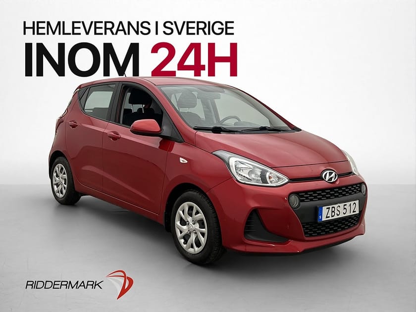 Bild 1 av Hyundai i10 1.0 Comfort AC Rattvärme Farthållare 0.47l/mil