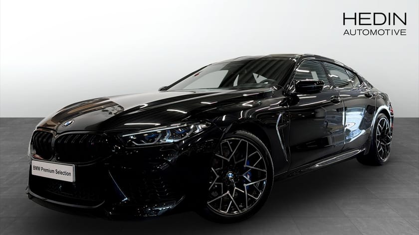 Bild 1 av BMW M8 Competition Gran Coupé 625hp B&W Ventilerade Carbon tak DAP Soft close