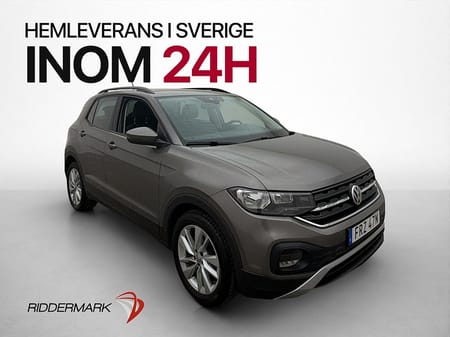 Volkswagen T-Cross 1.0 TSI Endast 0.49l/mil 382kr skatt