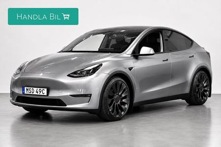 Tesla Model Y Performance Dragkrok Rattv Pano Skinn Navi 534hk