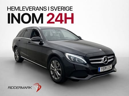 Mercedes-Benz C 220 T d 4MATIC 200 4M Värmare Drag Halvskinn