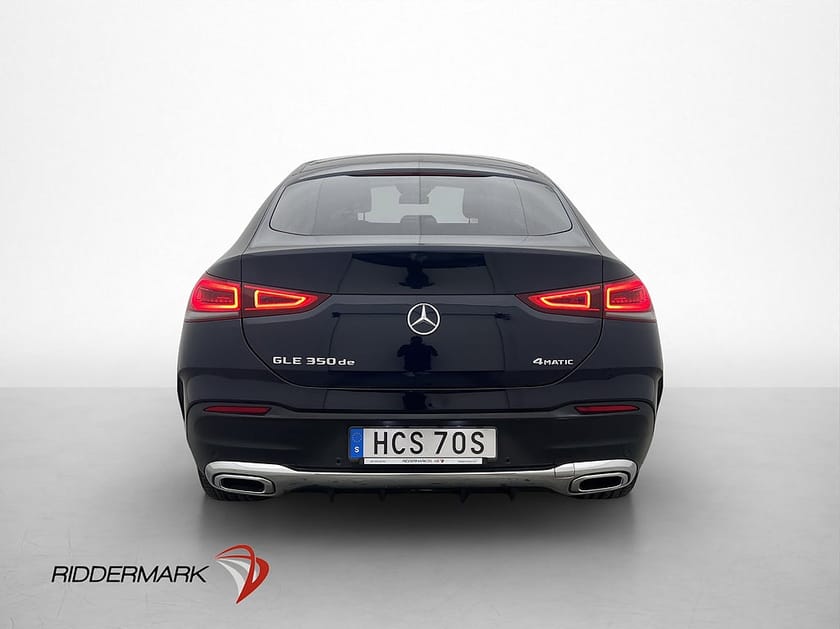 Bild 5 av Mercedes-Benz GLE 350 de 4MATIC Coupé 4M AMG Pano Burm Drag MOMS