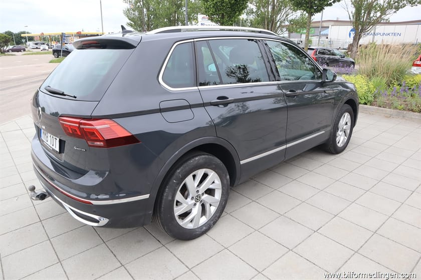 Bild 3 av Volkswagen Tiguan 2.0 TDI 4Motion 200hk Aut Momsbil Elegance Drag 1 Ägare