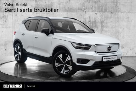 Volvo XC40 P8 AWD Recharge KROK|PANO|STOL.PK|LAST.PK|19"|8år*