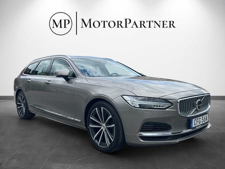 Volvo V90 Recharge T6 AWD Inscription H/K Orrefors Skinnklädsel