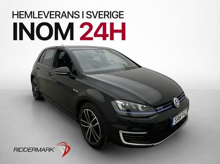 Volkswagen Golf GTE 204hk Två-Brukare Kamera Navi Skinn Drag
