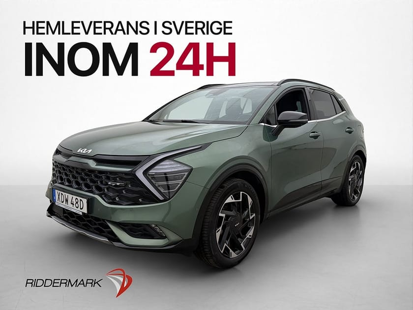 Bild 1 av Kia Sportage PHEV AWD 265hk GT-Line Pano H/K Drag 360°