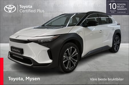 Toyota bZ4X Topputgave, lyst interiør, lav km. stand !