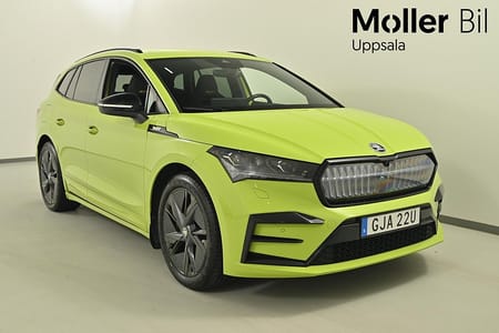 Škoda Enyaq RS iV Skoda 299hk, Dragkrok, Värmare, B kamera