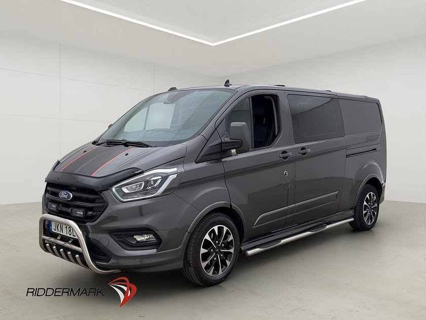 Bild 3 av Ford Transit Custom 290 transit-custom CrewVan Sport L2 185hk Värm Drag Moms