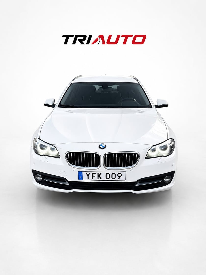 Bild 2 av BMW 520d Touring Steptronic M-Ratt Eldragkrok Läder Svensksåld