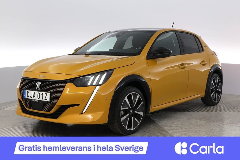 Bild 1 av Peugeot e-208 GT Pack Kamera Adaptiv farthållare Navi BLIS