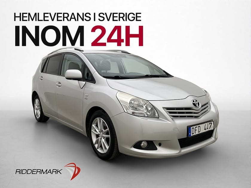 Bild 1 av Toyota Verso 150hk 7-Sits Motorvärmare P-Sensorer Dragkrok