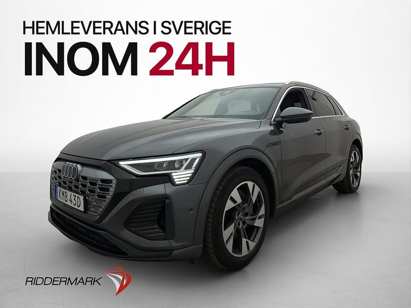 Bild 4 av Audi Q8 55 e-tron quattro Q S-Line Pano B&O 360° Drag Skinn Luftfjäd