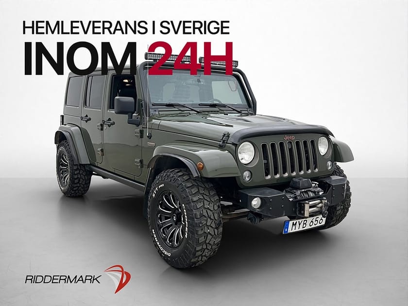 Bild 1 av Jeep Wrangler Unlimited 3.6 V6 4WD 1941 Military Edt Hardtop