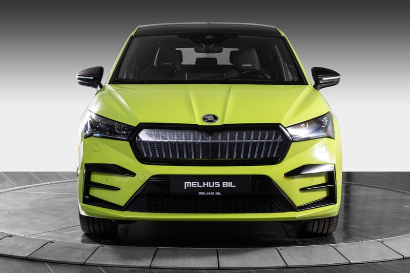 Bilde 2 av Škoda Enyaq Coupé RS iV | Canton | HUD | Matrix | Pano | Mamba Green