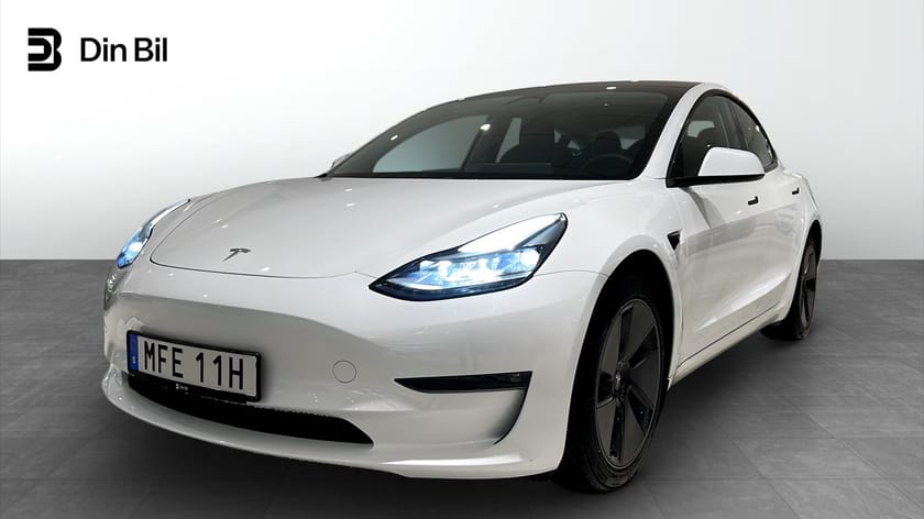 Bild 1 av Tesla Model 3 Long Range AWD 498Hk Panorama/Autopilot/Läder
