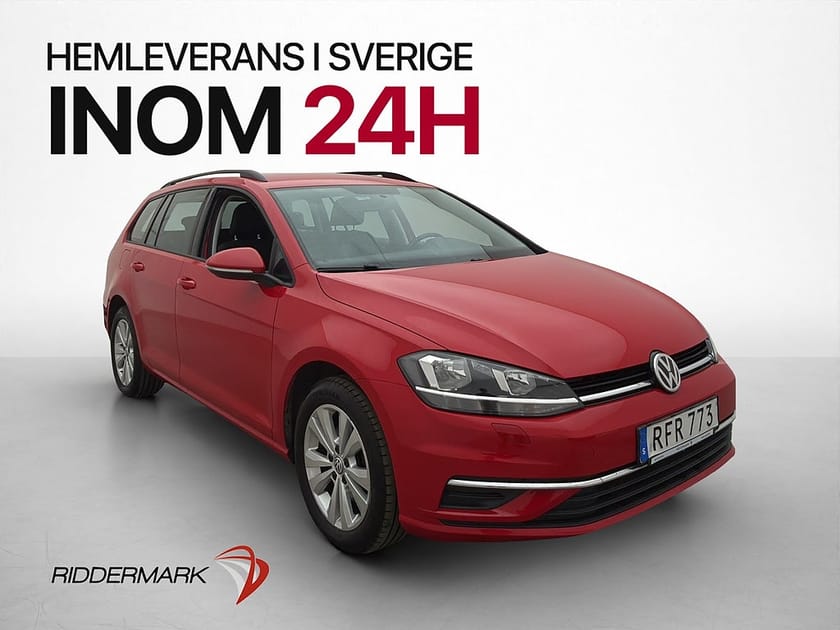 Bild 1 av Volkswagen Golf Sportscombi TDI 116hk Kamera CarPlay Adpt-Fart