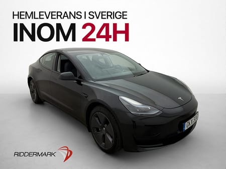 Tesla Model 3 Standard Range 283hk Pano Värmepump Läder MOMS