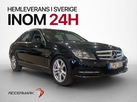Mercedes-Benz C 180 BE 156hk M-Värmare 1 Brukare Halvskinn